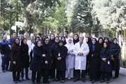 همایش پیاده روی سلامتی در بیمارستان فارابی